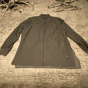 Figs Bellery gray scrub jacket